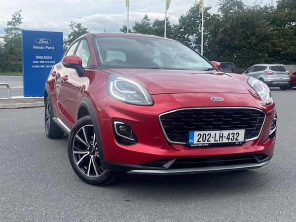 Ford Puma MPV, Petrol Hybrid, 2020, Red