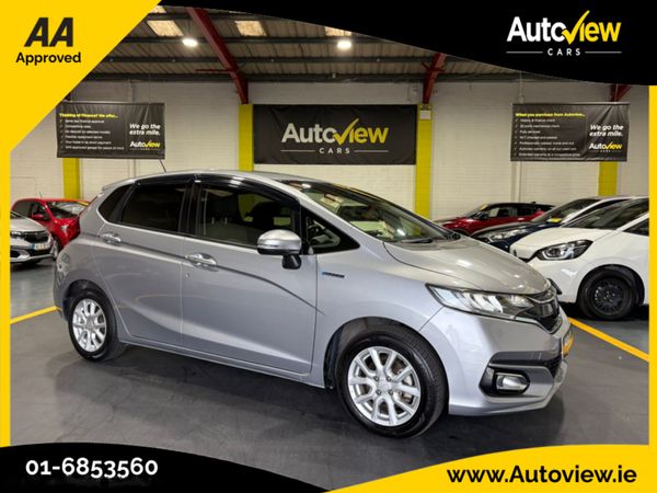 Honda Jazz Hatchback, Petrol Hybrid, 2018, Silver