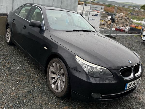 BMW 5-Series Saloon, Diesel, 2008, Black