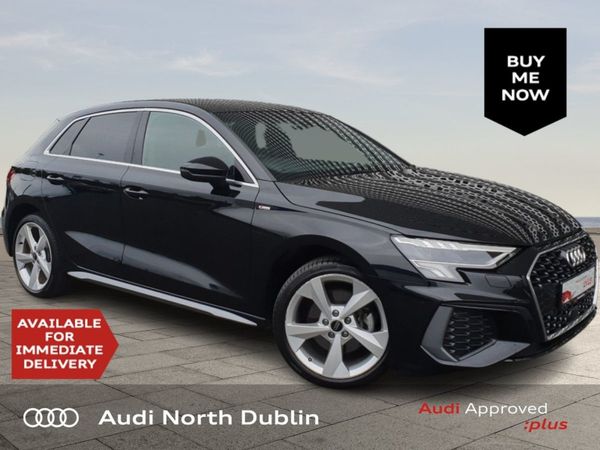 Audi A3 Hatchback, Petrol Plug-in Hybrid, 2024, Black