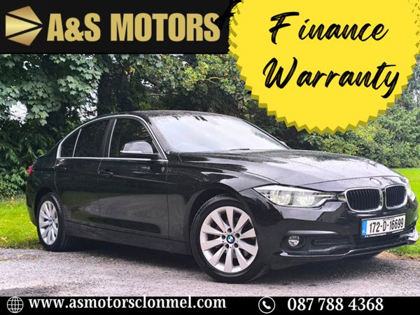 BMW 3-Series Saloon, Diesel, 2017, Black