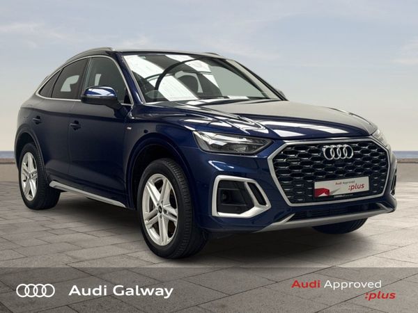 Audi Q5 SUV, Petrol Plug-in Hybrid, 2024, Blue