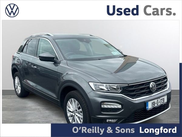 Volkswagen T-Roc SUV, Petrol, 2019, Grey