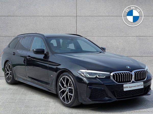 BMW 5-Series Estate, Diesel, 2023, Black