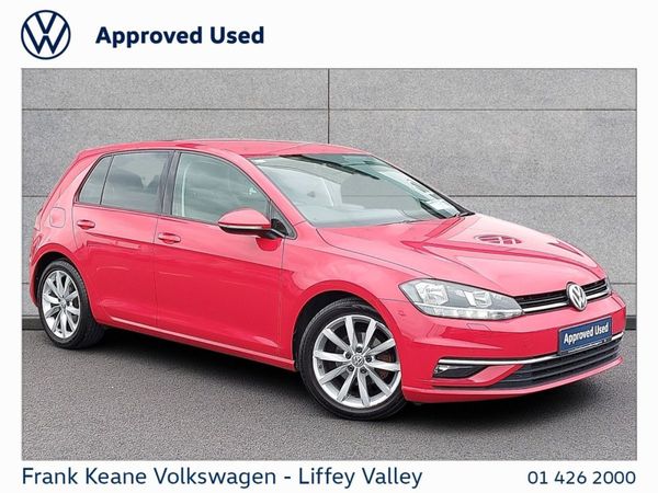 Volkswagen Golf Hatchback, Petrol, 2018, Red