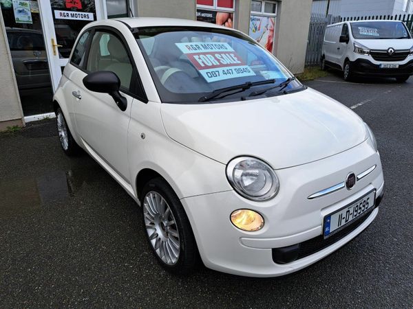 Fiat 500 Hatchback, Petrol, 2011, White