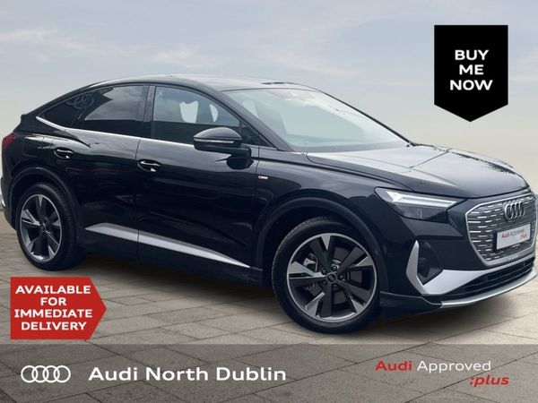 Audi Q4 e-tron SUV, Electric, 2024, Black