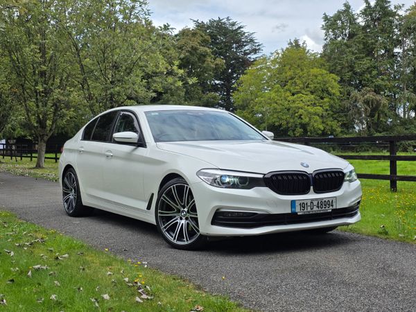 BMW 5-Series Saloon, Diesel, 2019, White