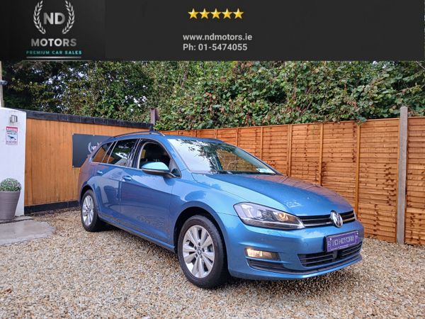 Volkswagen Golf Estate, Petrol, 2014, Blue