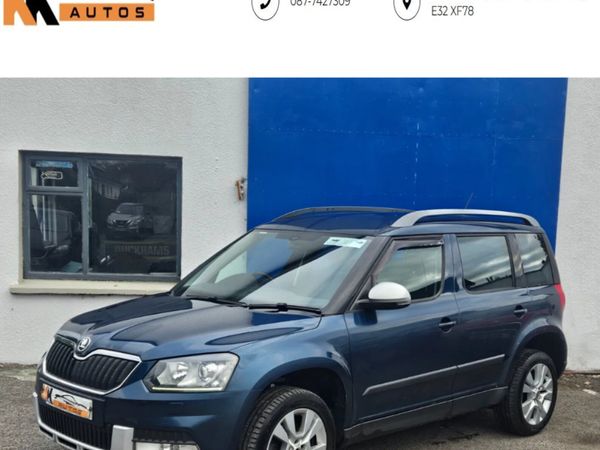 Skoda Yeti SUV, Diesel, 2015, Blue