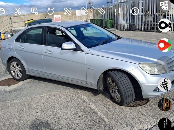 Mercedes-Benz C-Class Saloon, Diesel, 2008, Silver