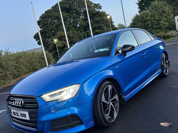 Audi A3 Saloon, Diesel, 2019, Blue