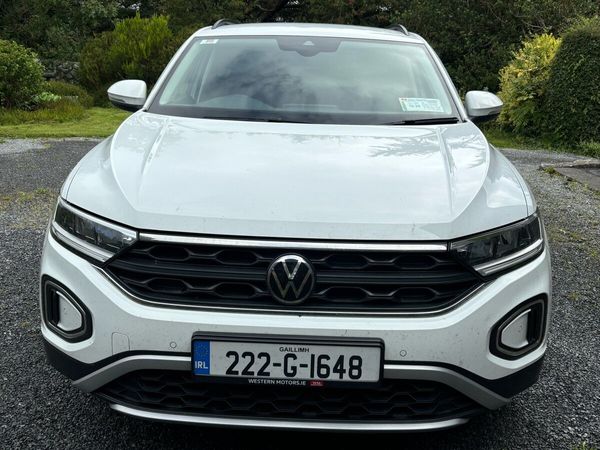 Volkswagen T-Roc SUV, Petrol, 2022, White