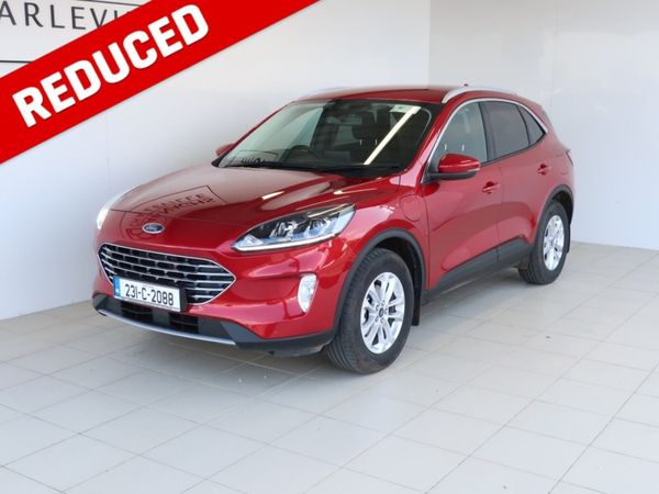 Ford Kuga SUV, Petrol Plug-in Hybrid, 2023, Red