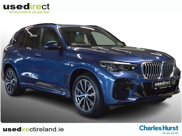 BMW X5 SUV, Petrol Plug-in Hybrid, 2022, Blue