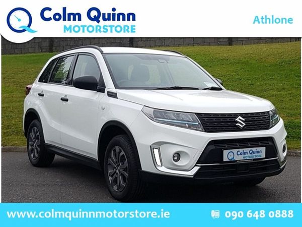 Suzuki Vitara SUV, Petrol Hybrid, 2023, White