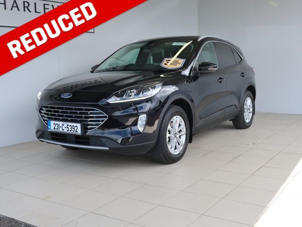 Ford Kuga SUV, Petrol Plug-in Hybrid, 2023, Black