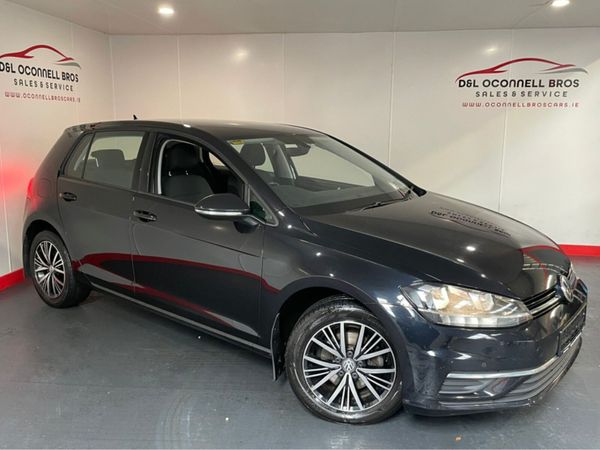 Volkswagen Golf Hatchback, Diesel, 2018, Black
