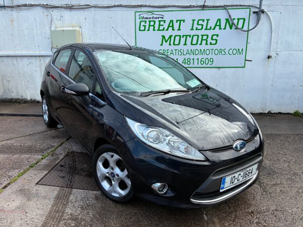 Ford Fiesta Hatchback, Diesel, 2010, Black