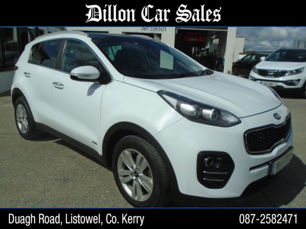 Kia Sportage MPV, Diesel, 2016, White