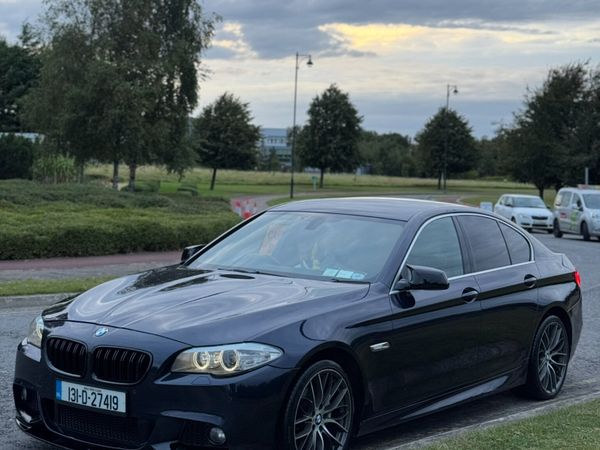 BMW 5-Series Saloon, Diesel, 2013, Blue