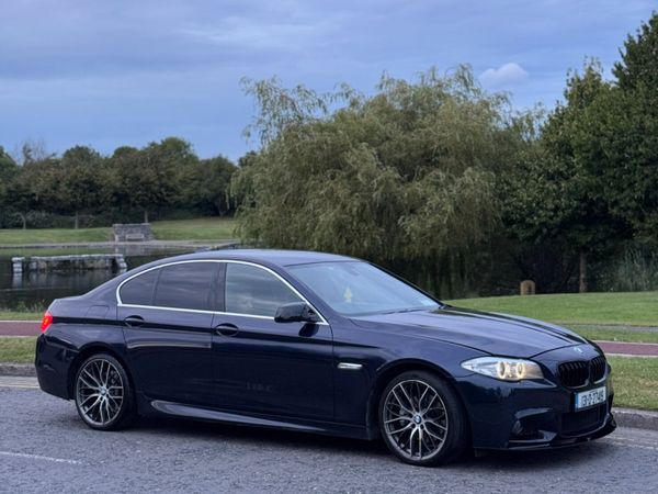 BMW 5-Series Saloon, Diesel, 2013, Blue