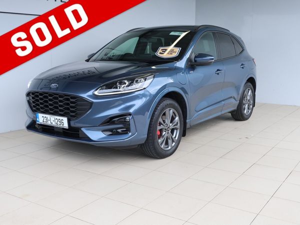 Ford Kuga SUV, Petrol Plug-in Hybrid, 2023, Blue
