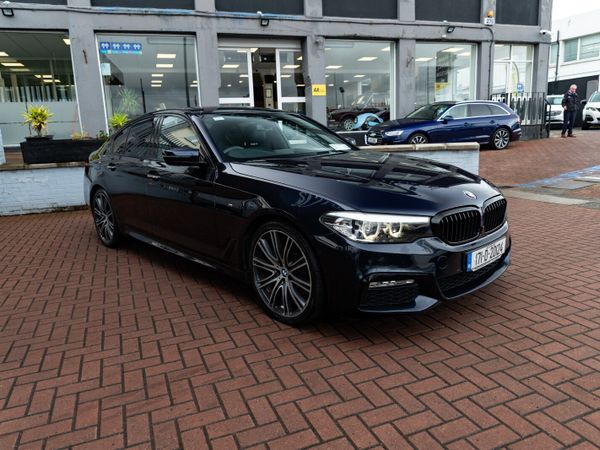 BMW 5-Series Saloon, Diesel, 2017, Black