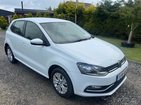 Volkswagen Polo Hatchback, Petrol, 2015, White