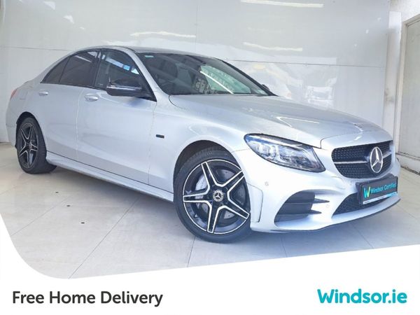 Mercedes-Benz C-Class Saloon, Diesel Plug-in Hybrid, 2021, Silver
