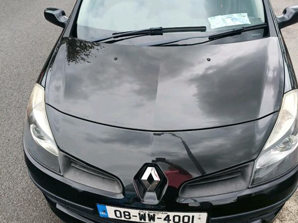 Renault Clio Hatchback, Petrol, 2008, Black