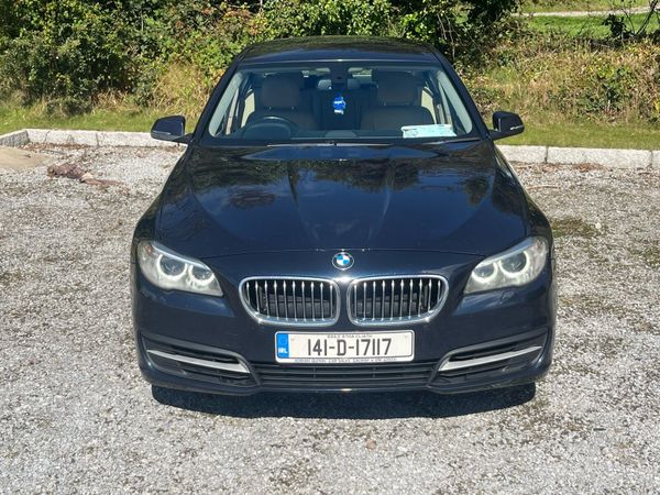 BMW 5-Series Saloon, Diesel, 2014, Blue