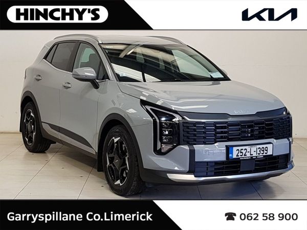 Kia Sportage SUV, Diesel Hybrid, 2025, Grey