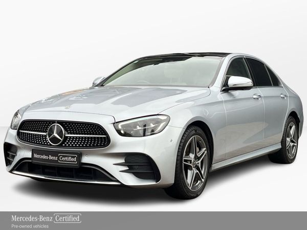 Mercedes-Benz E-Class Saloon, Diesel Plug-in Hybrid, 2022, Silver