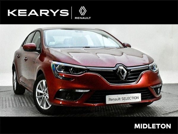 Renault Megane Saloon, Petrol, 2019, Red