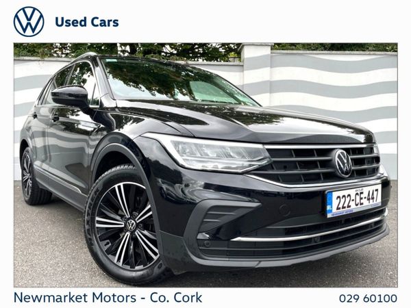 Volkswagen Tiguan SUV, Diesel, 2022, Black