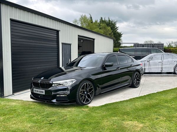 BMW 5-Series Saloon, Diesel, 2018, Black