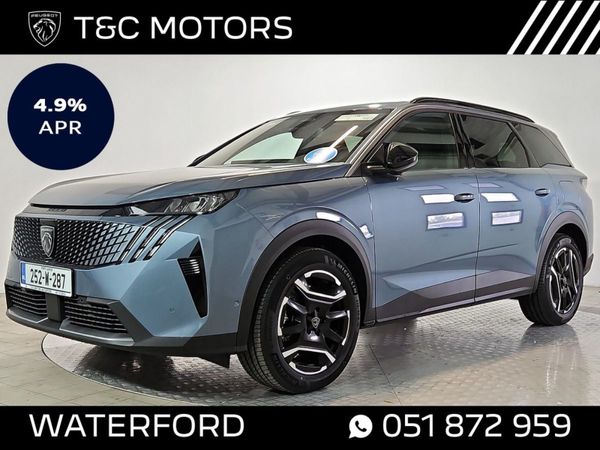 Peugeot 5008 SUV, Electric, 2025, Blue