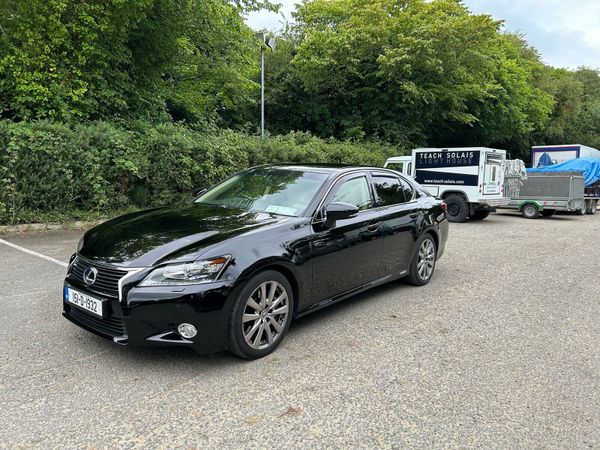 Lexus GS Saloon, Petrol Hybrid, 2015, Black