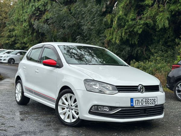 Volkswagen Polo Hatchback, Petrol, 2017, White