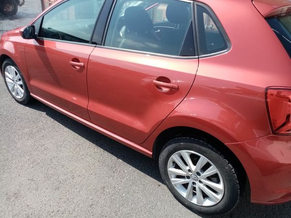 Volkswagen Polo Hatchback, Petrol, 2017, Red