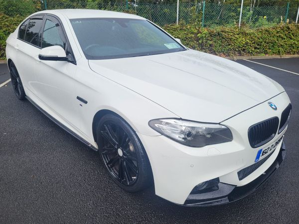 BMW 5-Series Saloon, Diesel, 2016, White