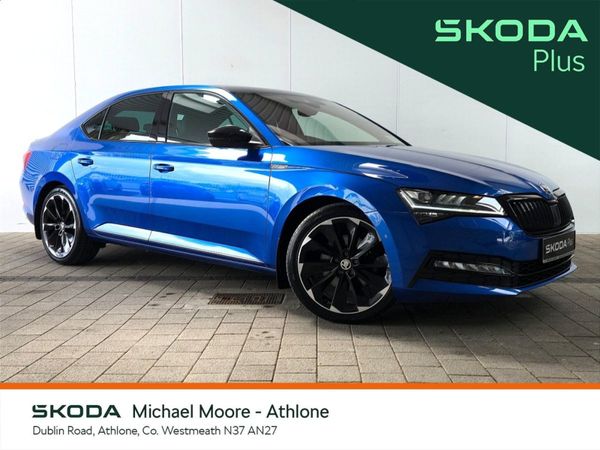 Skoda Superb Saloon, Diesel, 2022, Blue
