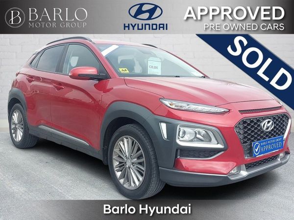 Hyundai KONA MPV, Petrol, 2020, Red