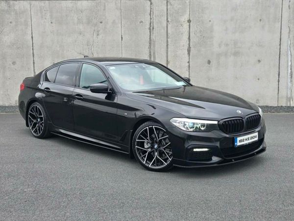 BMW 5-Series Saloon, Diesel, 2019, Black