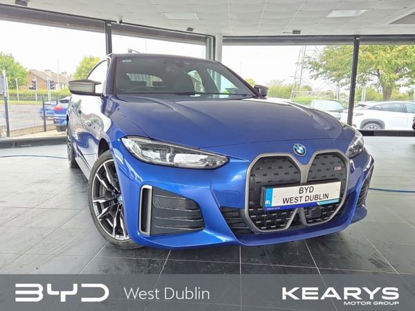 BMW i4 Saloon, Electric, 2022, Blue