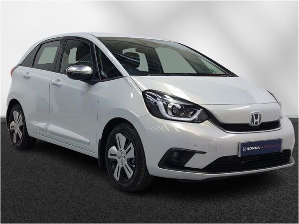 Honda Jazz Hatchback, Petrol Hybrid, 2021, White