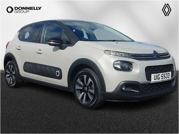 Citroen C3 Hatchback, Petrol, 2019, Grey
