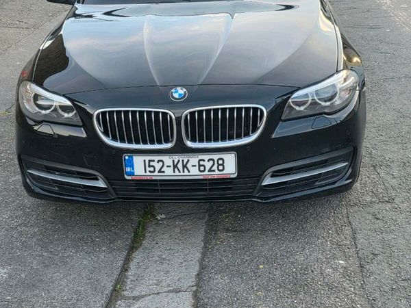 BMW 5-Series Saloon, Diesel, 2015, Black