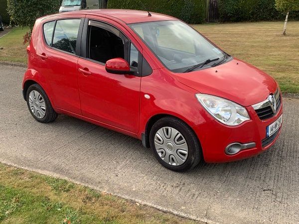 Vauxhall Agila Hatchback, Petrol, 2014, Red